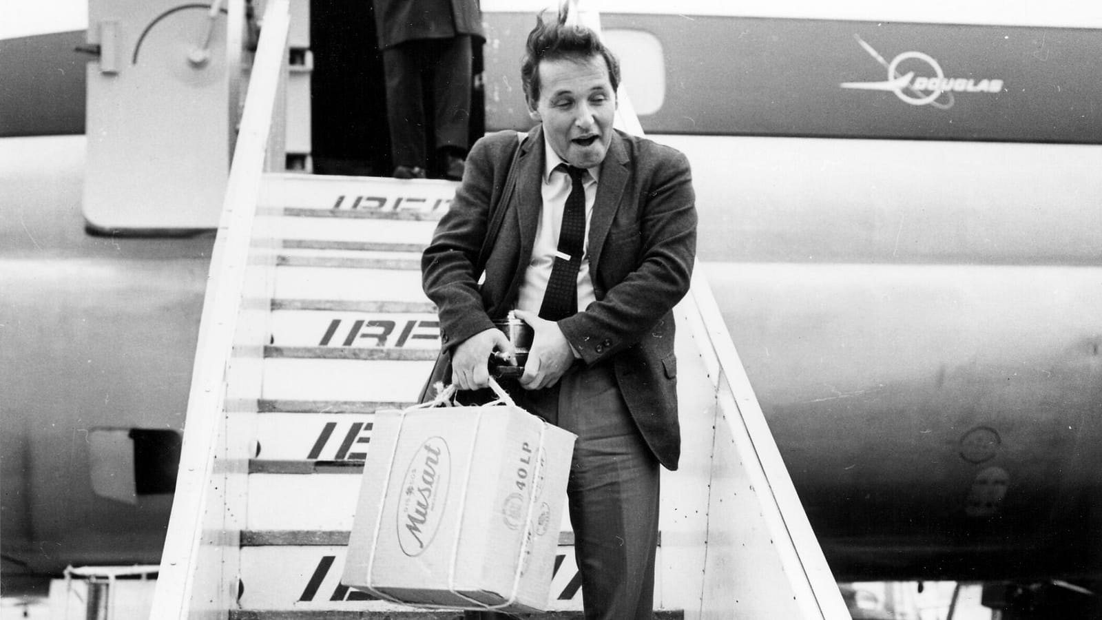 Rocco Torrebruno fotografato nel 1968, showman e presentatore italiano della televisione spagnola TVE